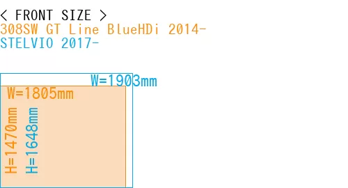 #308SW GT Line BlueHDi 2014- + STELVIO 2017-